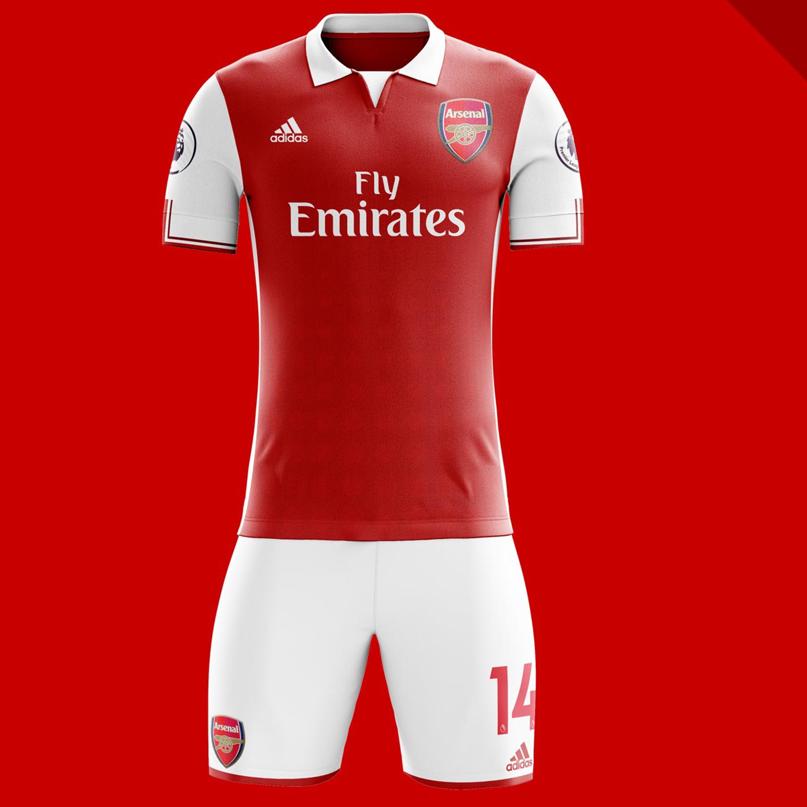 Adidas Arsenal 19-20 Home, Away & Third Concept Kits - Footy ...